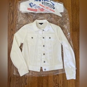 White Denim Jacket - like NEW